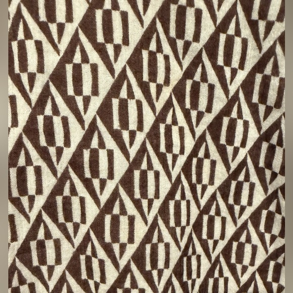 Free People 100% Cotton Gauze Rillo Mini Shirtdress XS Boho Tie Waist Earth Tone - Picture 9 of 11